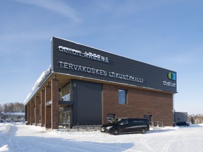 Delfort areena, Tervakoski
Kuvat: Airam Electric Oy Ab Kuvaaja: Kari Palsila